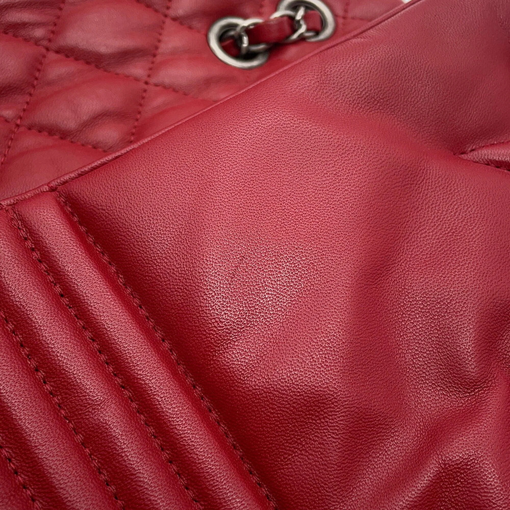 Chanel Chain Shoulder Bag, Coco Mark Star, Lambskin, CHANEL 2-way Handbag, Wo... - Picture 9 of 14